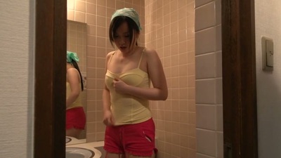 Three ladies' belt bang good-looking tit with their shlong,